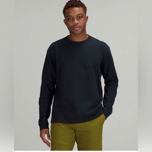 Lululemon French Terry Oversized LS Crew Classic Navy. Size XS